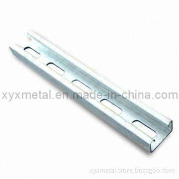 Hot DIP Galvanized Unistrut Strut Profile Steel Channel
